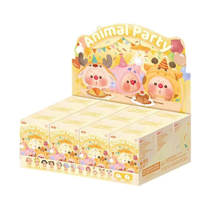 Oyo: Animal Party Mini Series Blind Box figure Full Box Set 12 Pack - The Happy Toy Store