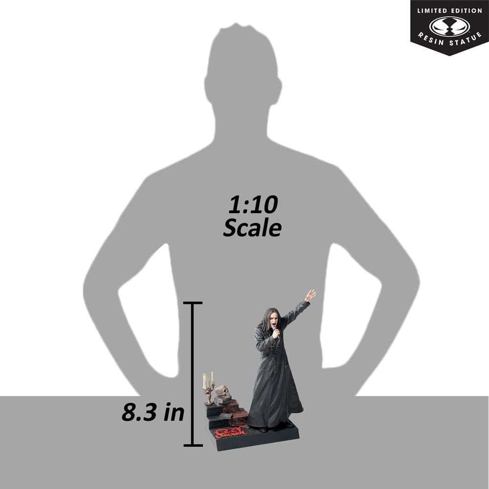 Ozzy Osbourne Music Maniacs 1/10 Statue Ozzy Osbourne 21 cm - The Happy Toy Store