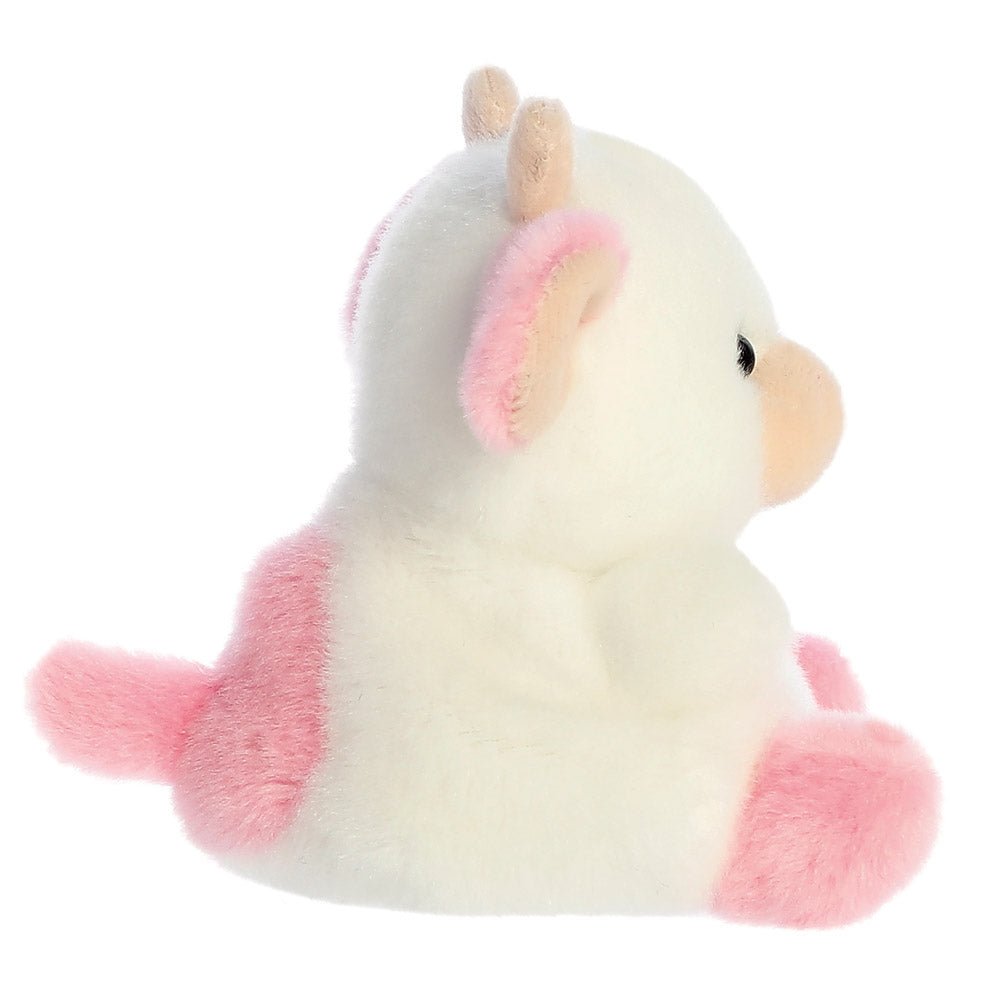 Palm Pals Belle Strawberry Cow Soft Toy - The Happy Toy Store