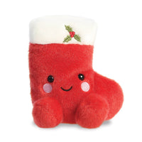 Palm Pals Holly Stocking Soft Toy - The Happy Toy Store