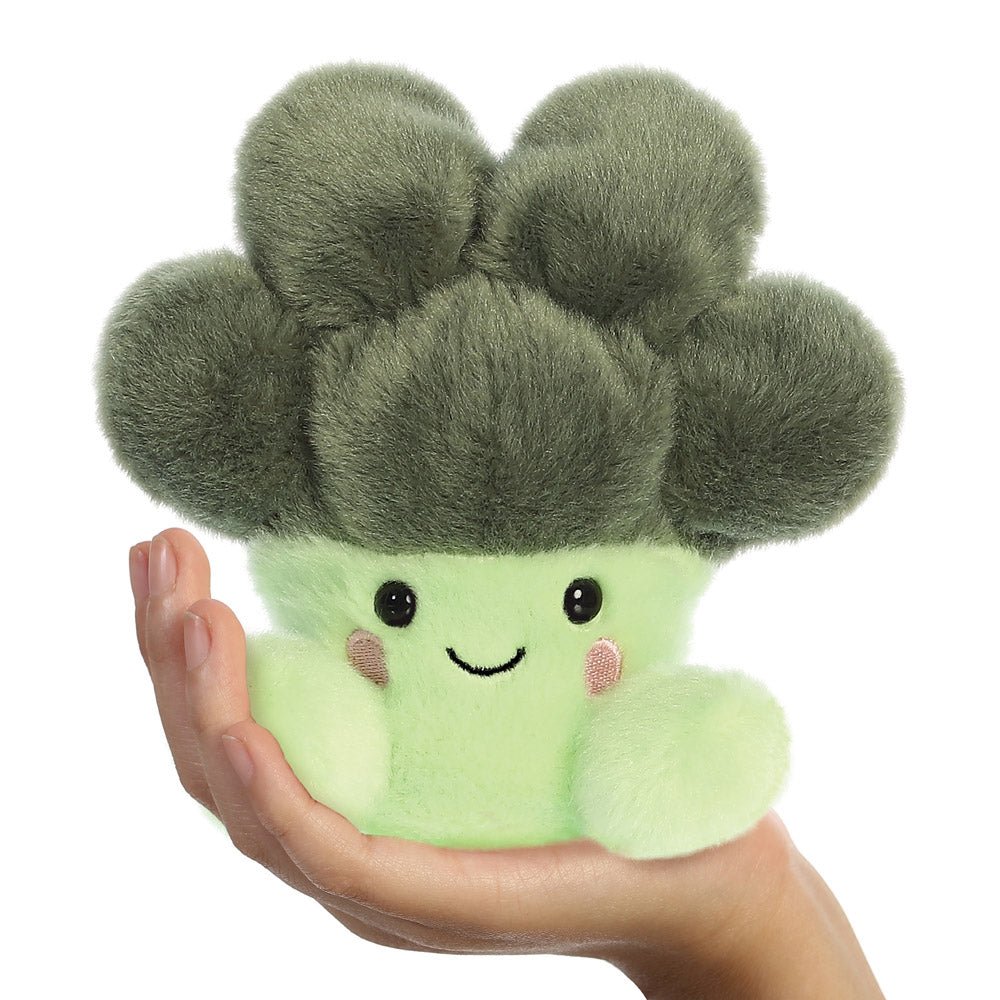 Palm Pals Luigi Broccoli Soft Toy - The Happy Toy Store