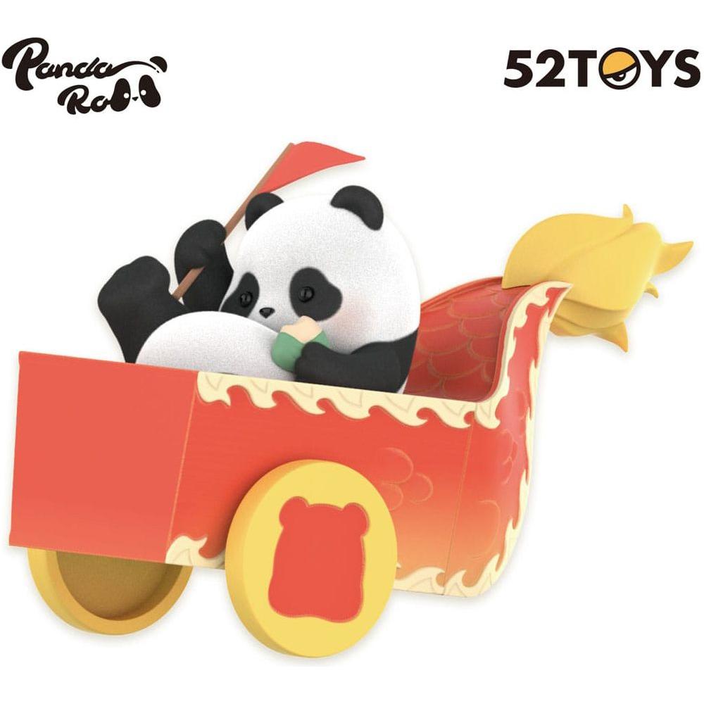 Panda Roll Blind Box Figures Assortment Dragon Boat Racing Full Box Set 4 Pack - The Happy Toy Store