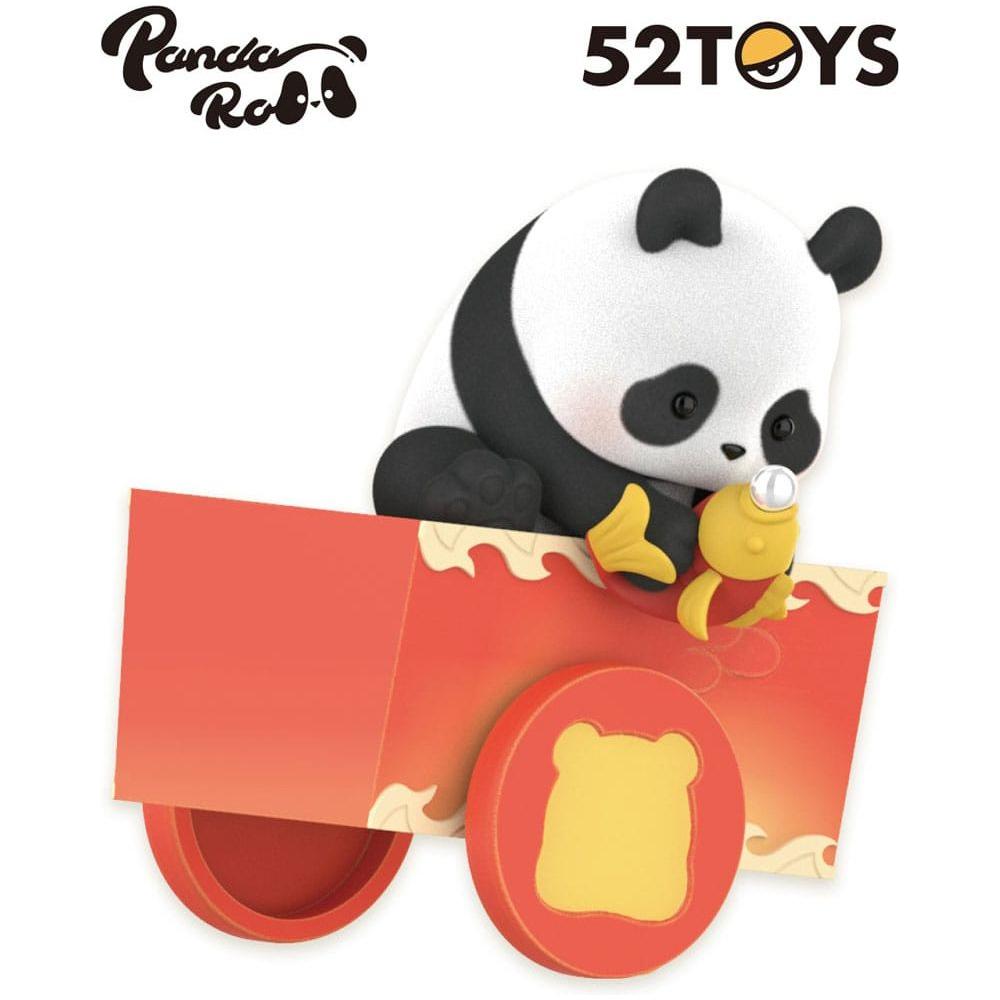 Panda Roll Blind Box Figures Assortment Dragon Boat Racing Full Box Set 4 Pack - The Happy Toy Store