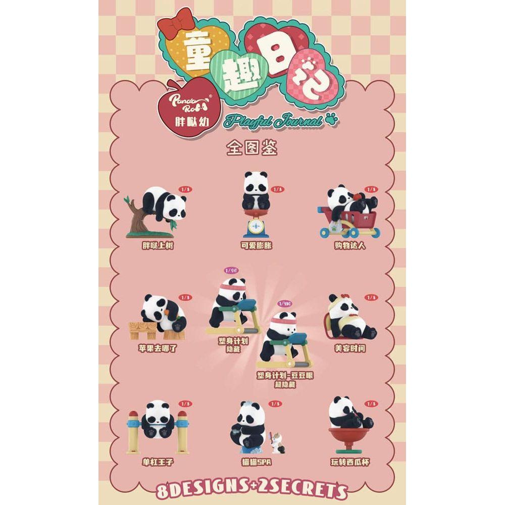 Panda Roll Blind Box Figures Assortment Playful Journal Full Box Set 8 Pack - The Happy Toy Store