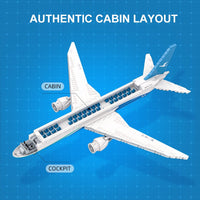 Pantasy Original Construction Set Boeing 787 - The Happy Toy Store