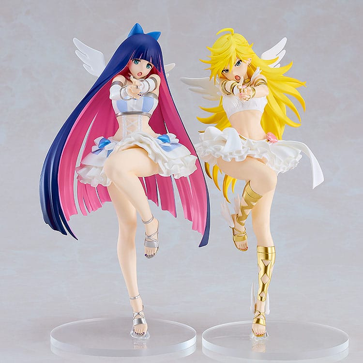 Panty & Stocking with Garterbelt Pop Up Parade PVC Statue Stocking: Repent Ver. L Size 21 cm - The Happy Toy Store