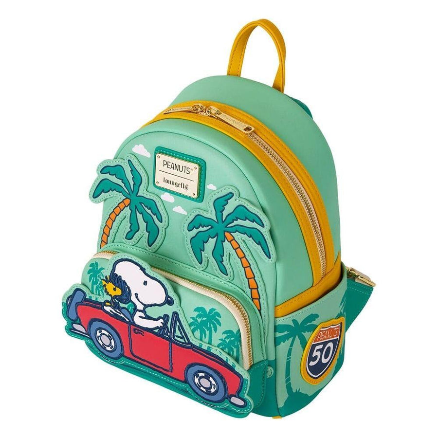 Peanuts by Loungefly Mini Backpack Snoopy Road Trip - The Happy Toy Store
