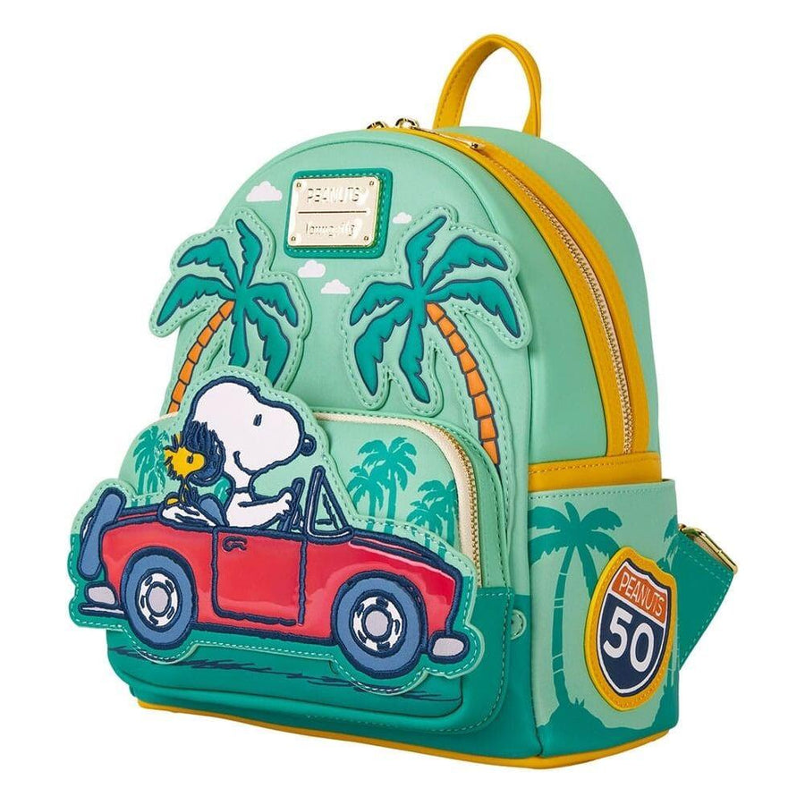 Peanuts by Loungefly Mini Backpack Snoopy Road Trip - The Happy Toy Store