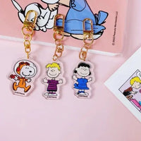 Peanuts Snoopy & Friends Key Chain Bag Charm Blind Capsule - The Happy Toy Store