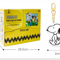 Peanuts Snoopy & Friends Key Chain Bag Charm Blind Capsule - The Happy Toy Store