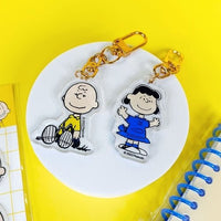 Peanuts Snoopy & Friends Key Chain Bag Charm Blind Capsule - The Happy Toy Store