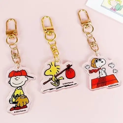 Peanuts Snoopy & Friends Key Chain Bag Charm Blind Capsule - The Happy Toy Store