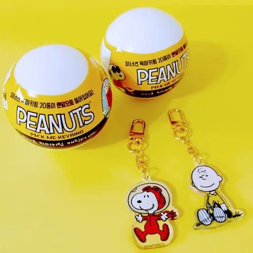 Peanuts Snoopy & Friends Key Chain Bag Charm Blind Capsule - The Happy Toy Store