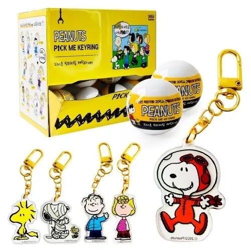 Peanuts Snoopy & Friends Key Chain Bag Charm Blind Capsule - The Happy Toy Store