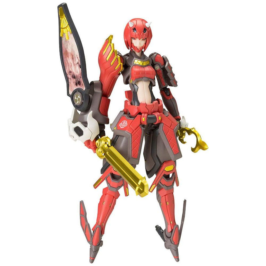 Phantasy Star Online 2 Plastic Model Kit 1/12 Vermilion Guardian Shiki 15 cm - The Happy Toy Store