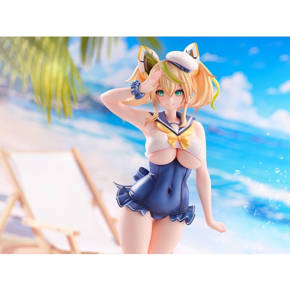 Phantasy Star Online 2 PVC Statue 1/7 Es Cool Breeze Gene - Summer Vacation 26 cm - The Happy Toy Store