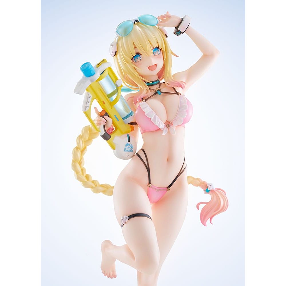 Phantasy Star Online PVC Statue 1/7 es Akhtal Summer Vacation 24 cm - The Happy Toy Store