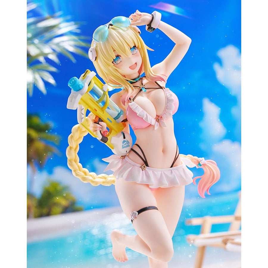 Phantasy Star Online PVC Statue 1/7 es Akhtal Summer Vacation 24 cm - The Happy Toy Store