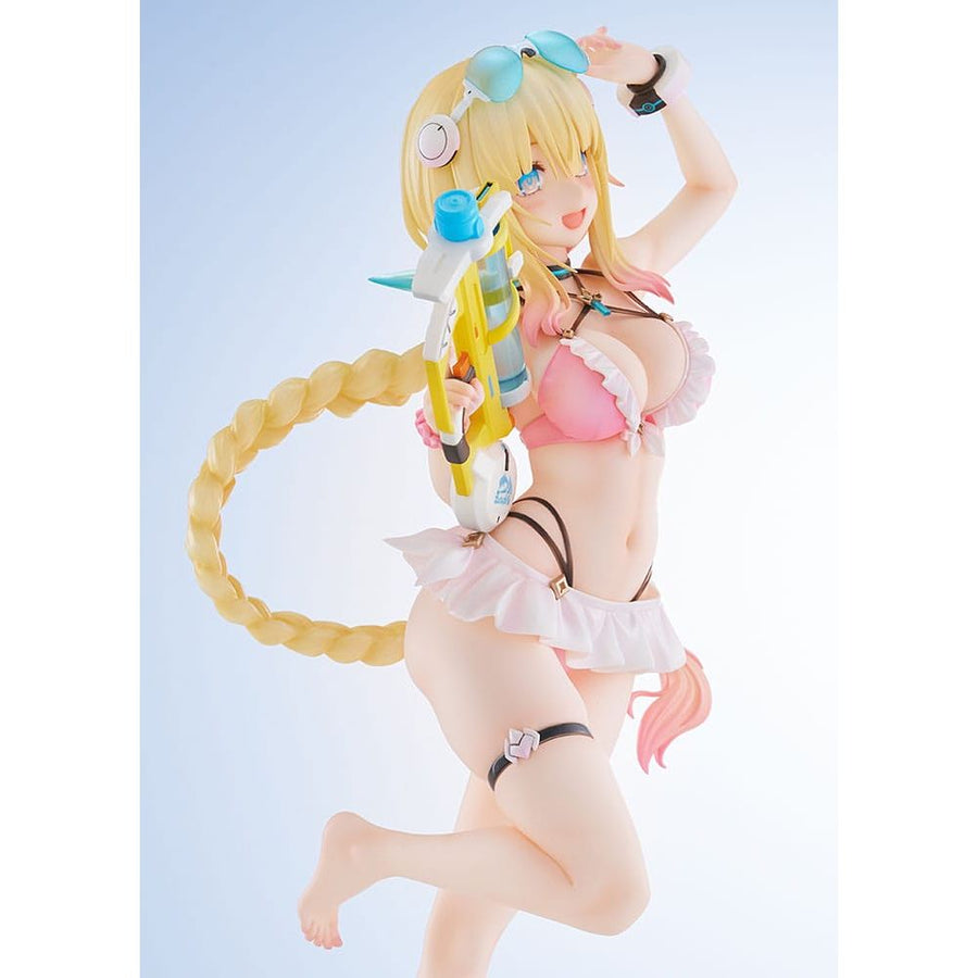 Phantasy Star Online PVC Statue 1/7 es Akhtal Summer Vacation 24 cm - The Happy Toy Store