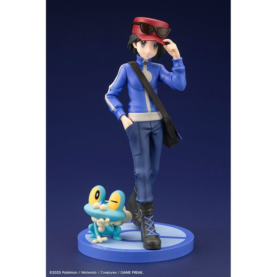 Pokémon ARTFXJ Statue 1/8 Calem & Froakie 20 cm - The Happy Toy Store