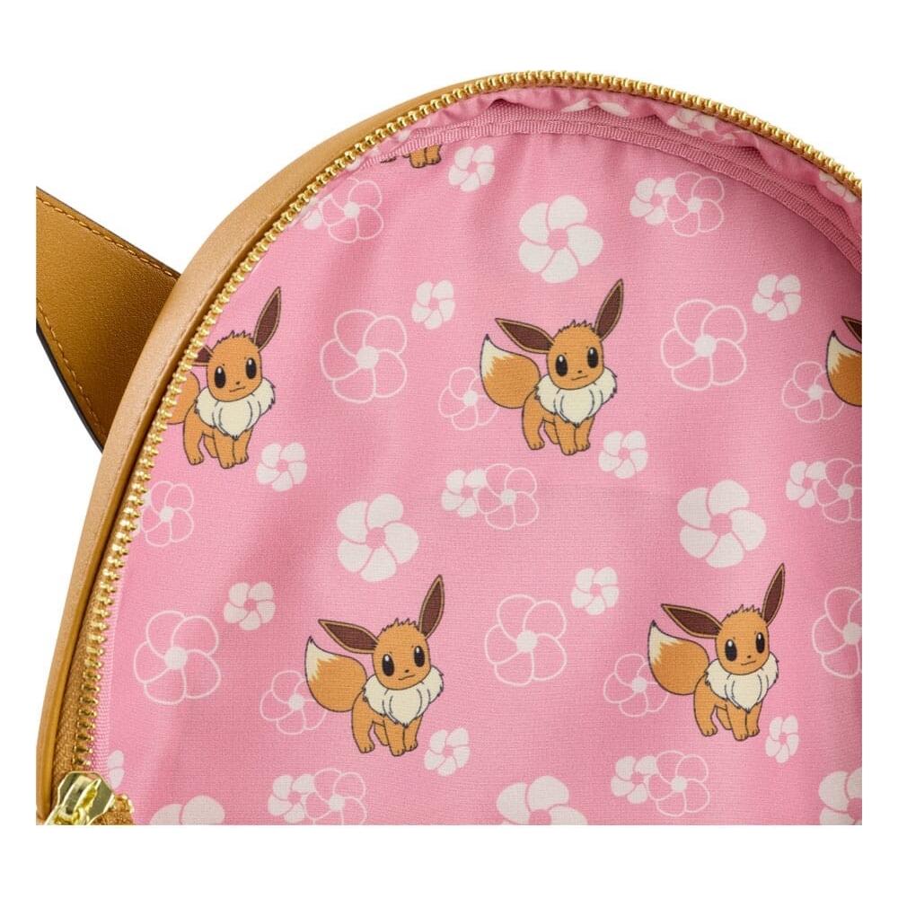 Pokemon by Loungefly Mini Backpack Eevee Sakura Lining Cute - The Happy Toy Store