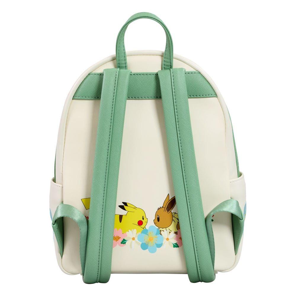 Pokemon by Loungefly Mini Backpack Pikachu & Eevee Floral - The Happy Toy Store