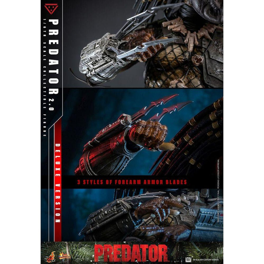 Predator Movie Masterpiece Action Figure 1/6 Predator (2.0) Deluxe Version 34 cm - The Happy Toy Store