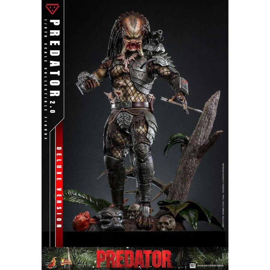 Predator Movie Masterpiece Action Figure 1/6 Predator (2.0) Deluxe Version 34 cm - The Happy Toy Store