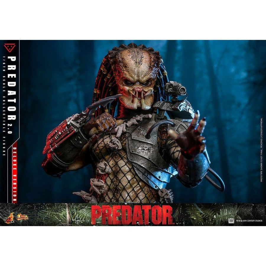 Predator Movie Masterpiece Action Figure 1/6 Predator (2.0) Deluxe Version 34 cm - The Happy Toy Store