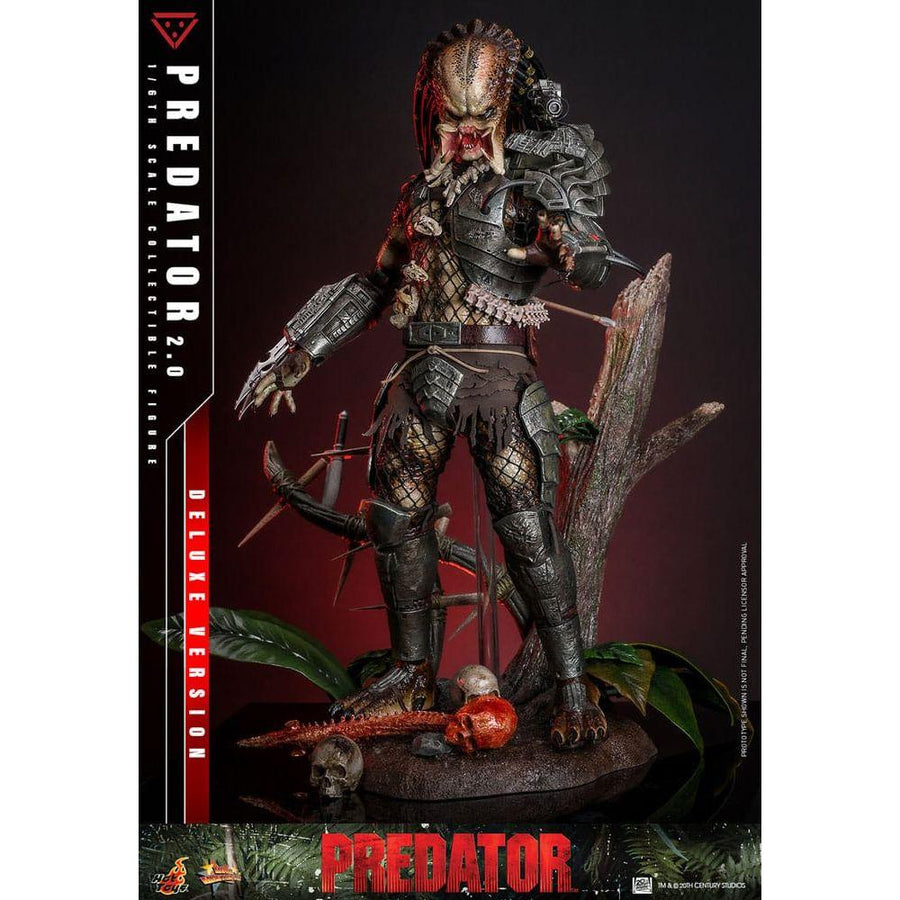 Predator Movie Masterpiece Action Figure 1/6 Predator (2.0) Deluxe Version 34 cm - The Happy Toy Store