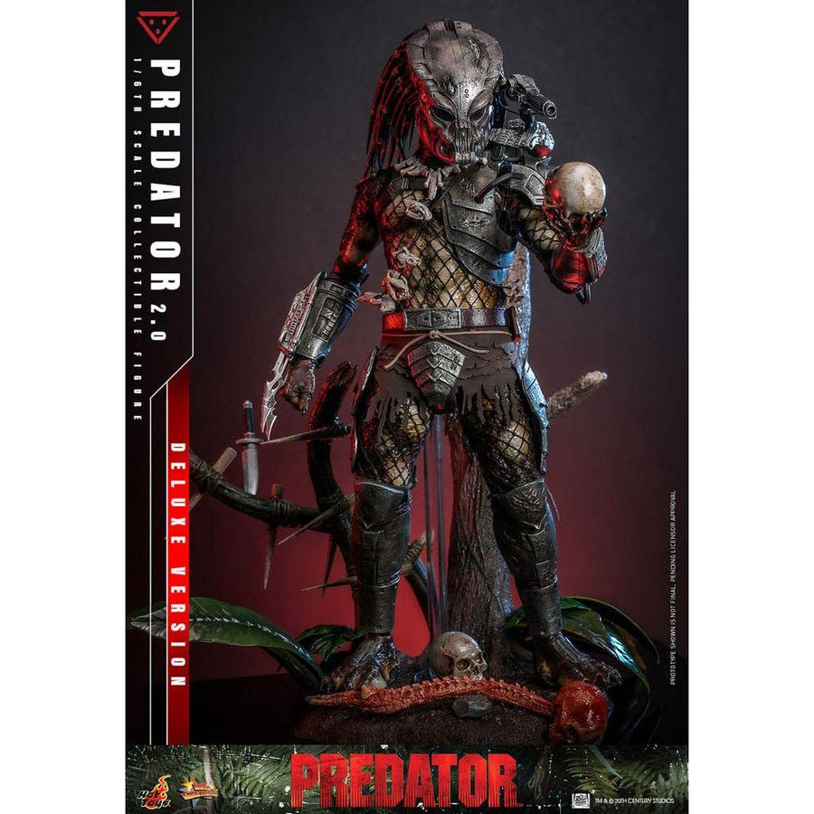 Predator Movie Masterpiece Action Figure 1/6 Predator (2.0) Deluxe Version 34 cm - The Happy Toy Store
