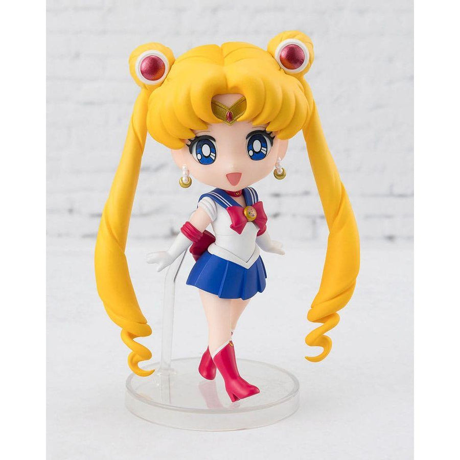 Pretty Guardian Sailor Moon R Figuarts mini Action Figure Sailor Moon Crystal Star Compact Edition 9 cm - The Happy Toy Store