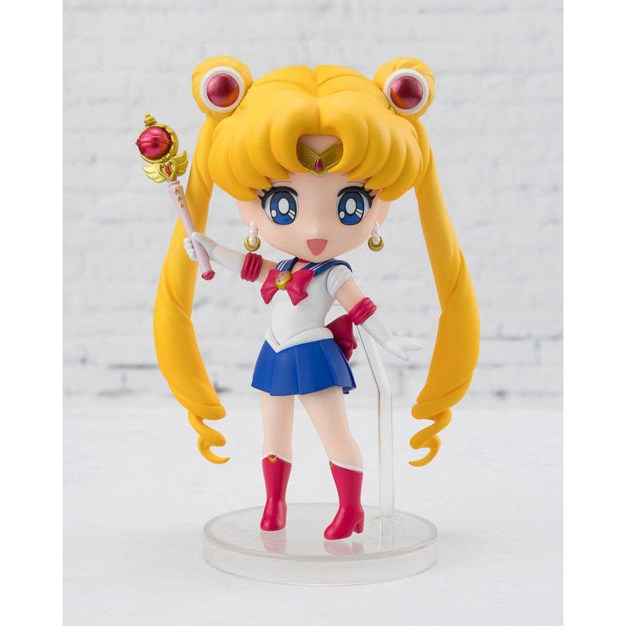 Pretty Guardian Sailor Moon R Figuarts mini Action Figure Sailor Moon Crystal Star Compact Edition 9 cm - The Happy Toy Store