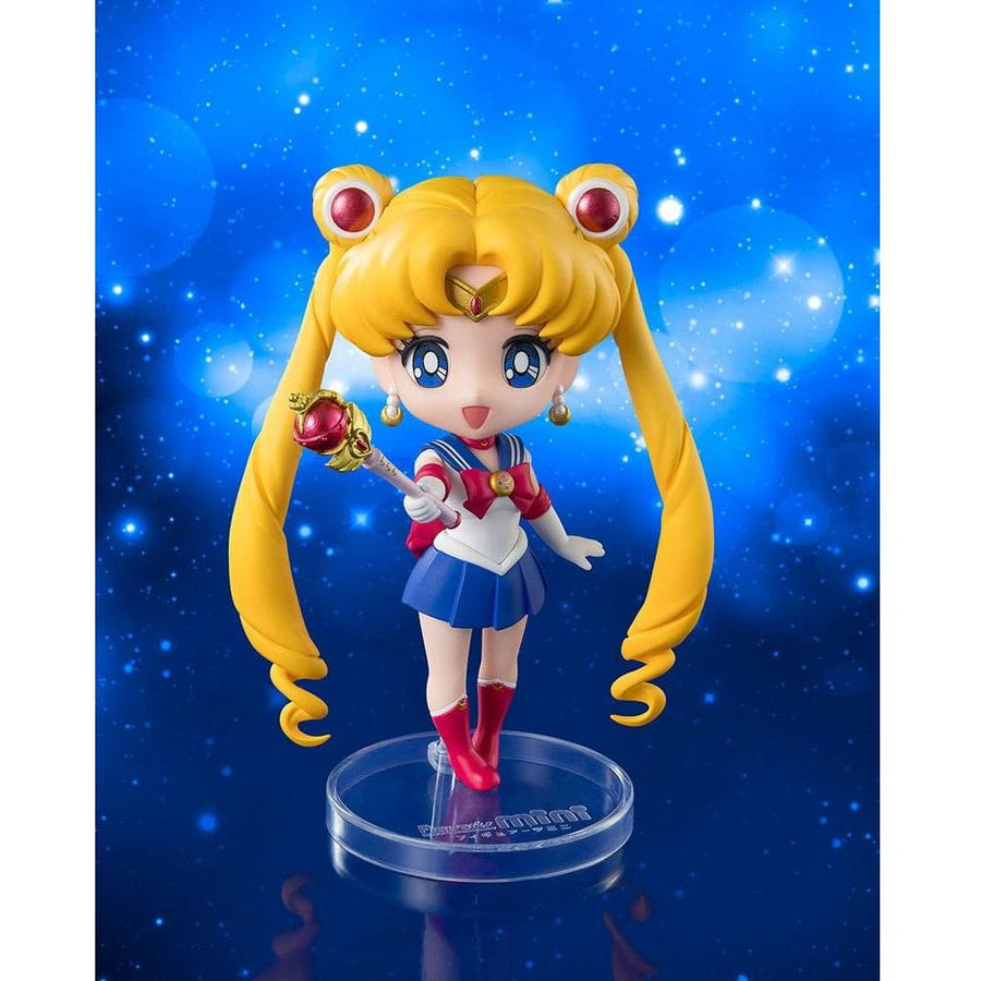 Pretty Guardian Sailor Moon R Figuarts mini Action Figure Sailor Moon Crystal Star Compact Edition 9 cm - The Happy Toy Store