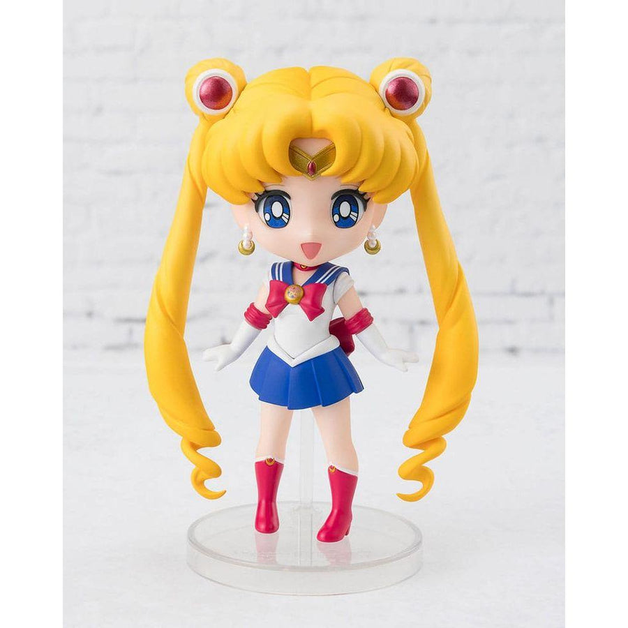 Pretty Guardian Sailor Moon R Figuarts mini Action Figure Sailor Moon Crystal Star Compact Edition 9 cm - The Happy Toy Store