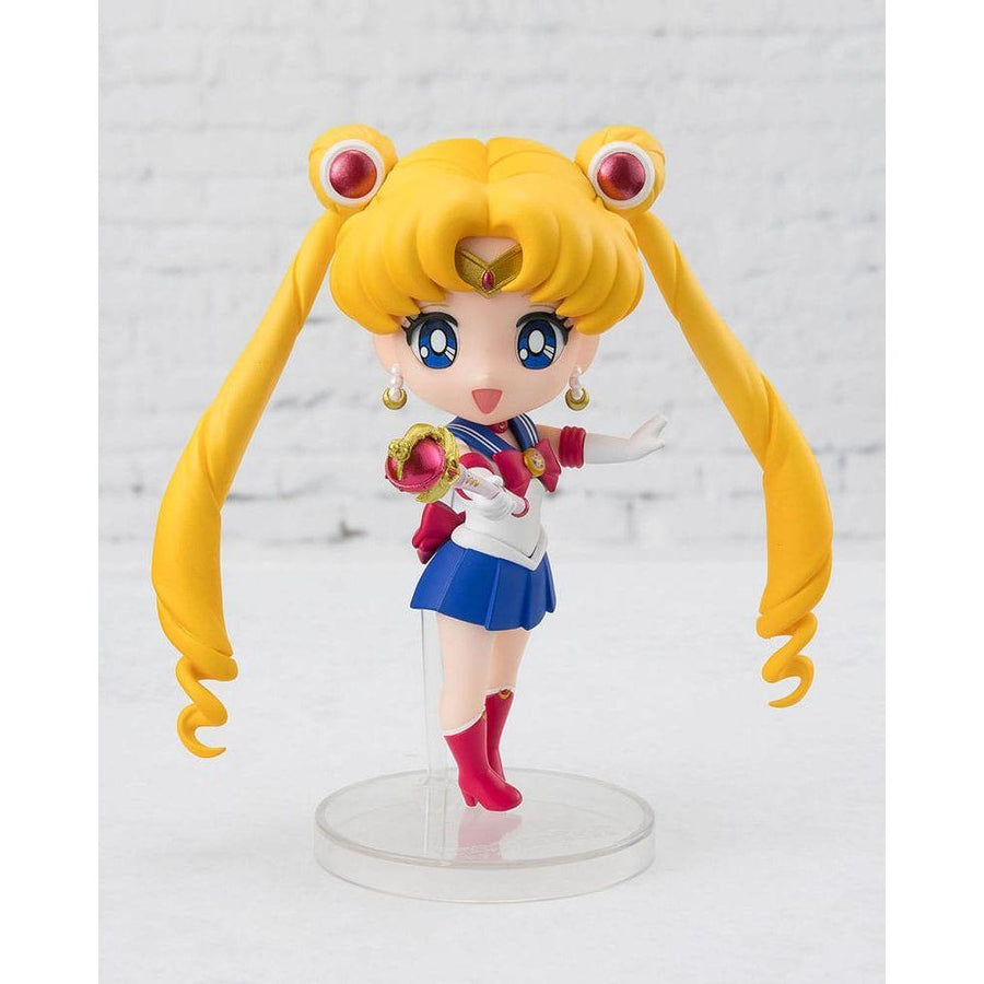 Pretty Guardian Sailor Moon R Figuarts mini Action Figure Sailor Moon Crystal Star Compact Edition 9 cm - The Happy Toy Store