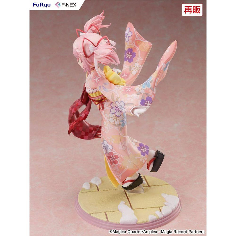 Puella Magi Madoka Magica Side Story Magia Record PVC Statue 1/7 Madoka Kaname Kimono Ver. 22 cm - The Happy Toy Store