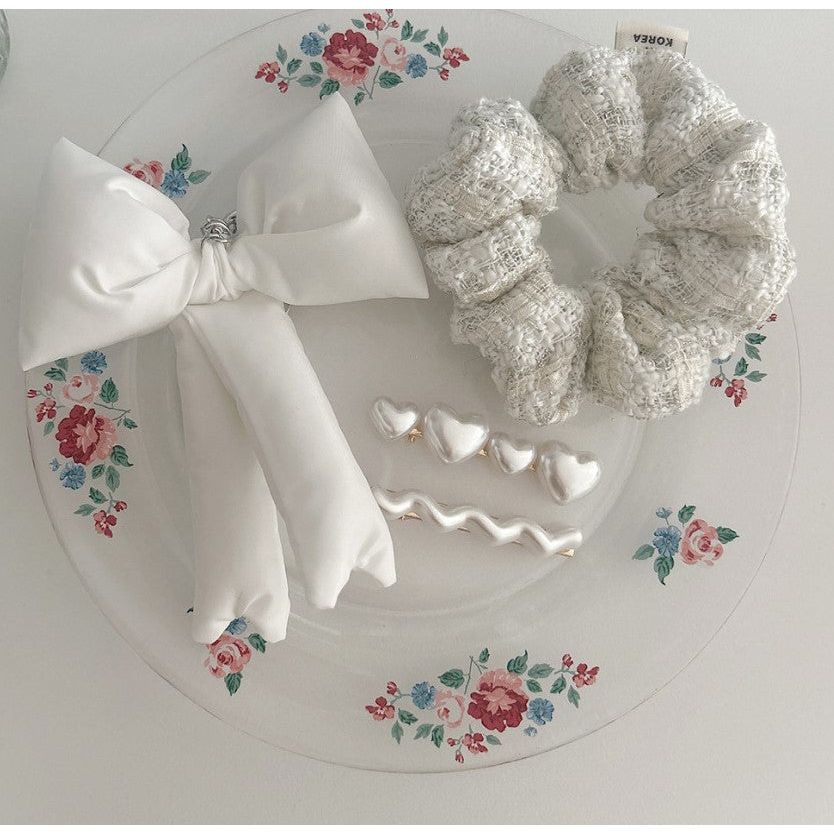 Puff Ribbon Balletcore Bow Bag Charm Key Holder - The Happy Toy Store