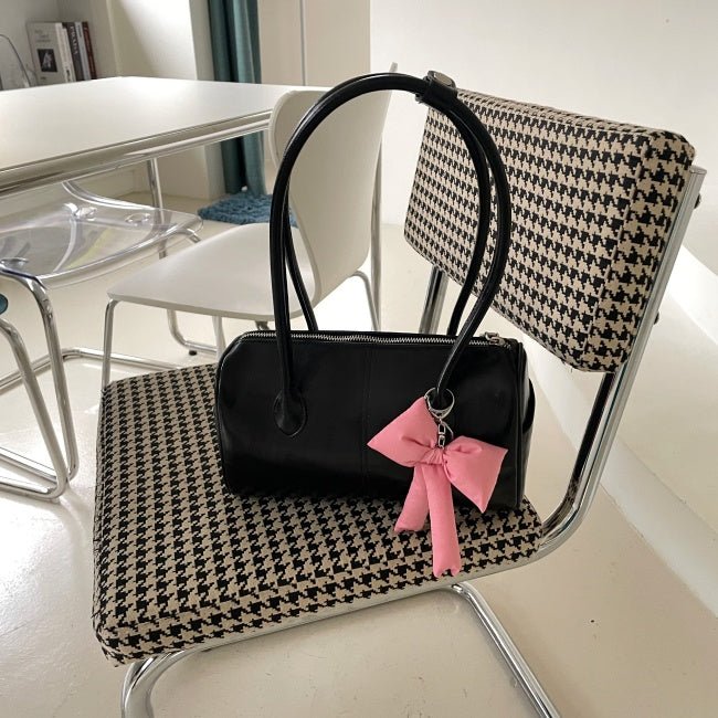 Puff Ribbon Balletcore Bow Bag Charm Key Holder - The Happy Toy Store