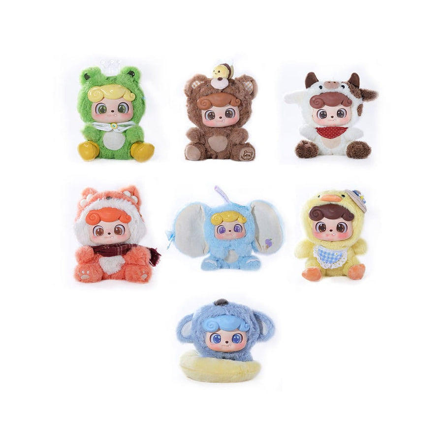 QKid: Animal Preschool Series Blind Box figure 18 cm Full Box Set 6 Pack - The Happy Toy Store