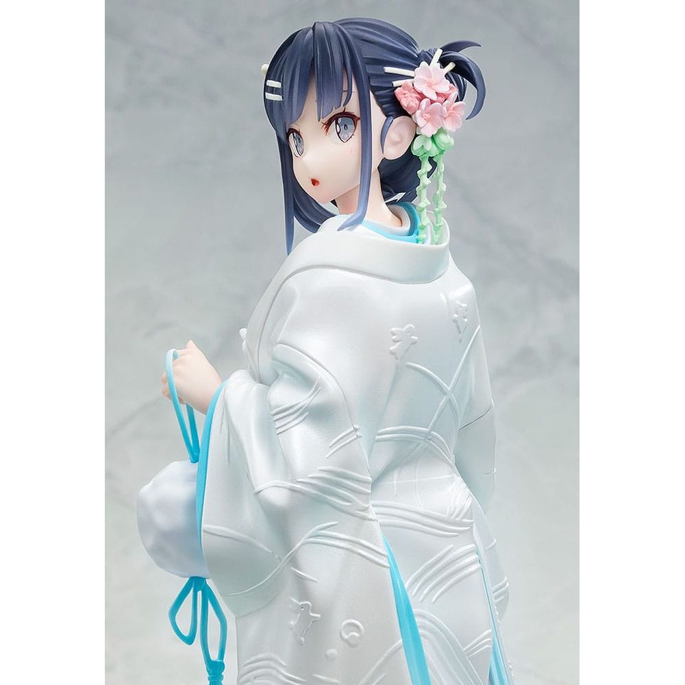 Rascal Does Not Dream of a Bunny Girl Senpai Statue 1/7 Mai Sakurajima White Kimono Ver. 23 cm - The Happy Toy Store