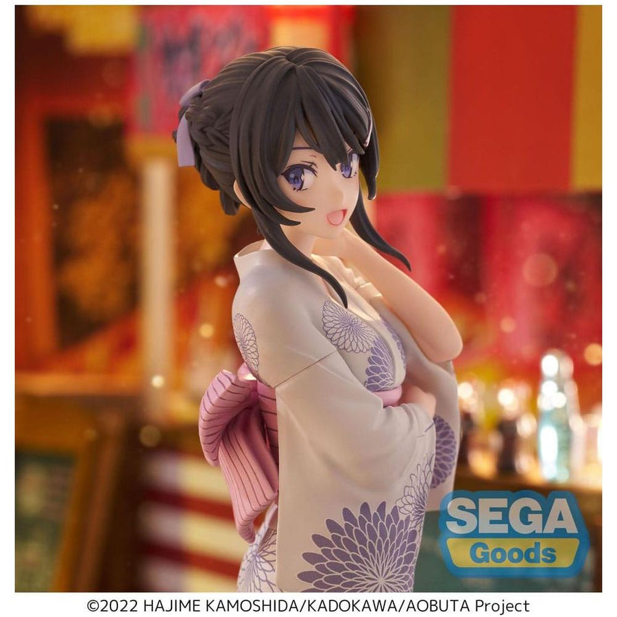 Rascal Does Not Dream of Bunny Girl Senpai Luminasta PVC Statue Mai Sakurajima Yukata 22 cm - The Happy Toy Store