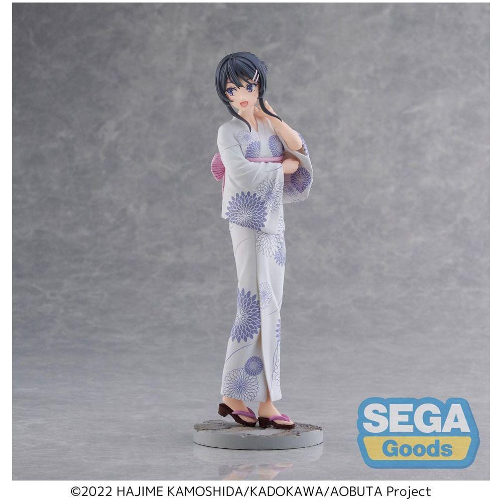 Rascal Does Not Dream of Bunny Girl Senpai Luminasta PVC Statue Mai Sakurajima Yukata 22 cm - The Happy Toy Store