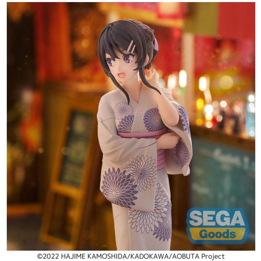 Rascal Does Not Dream of Bunny Girl Senpai Luminasta PVC Statue Mai Sakurajima Yukata 22 cm - The Happy Toy Store
