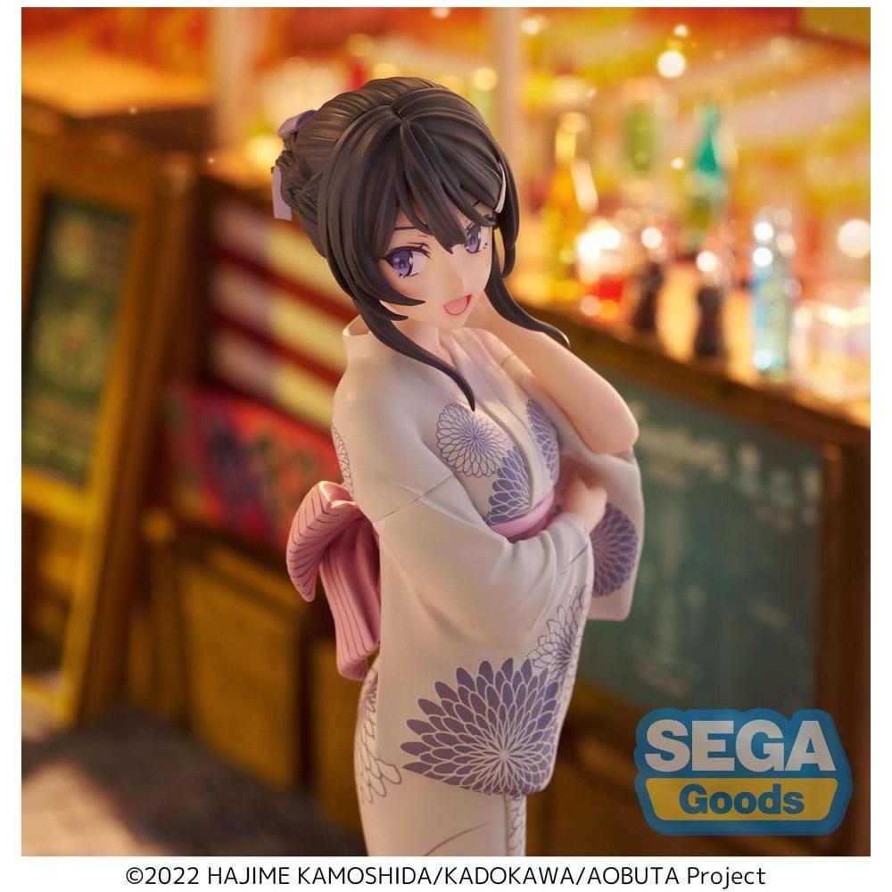 Rascal Does Not Dream of Bunny Girl Senpai Luminasta PVC Statue Mai Sakurajima Yukata 22 cm - The Happy Toy Store