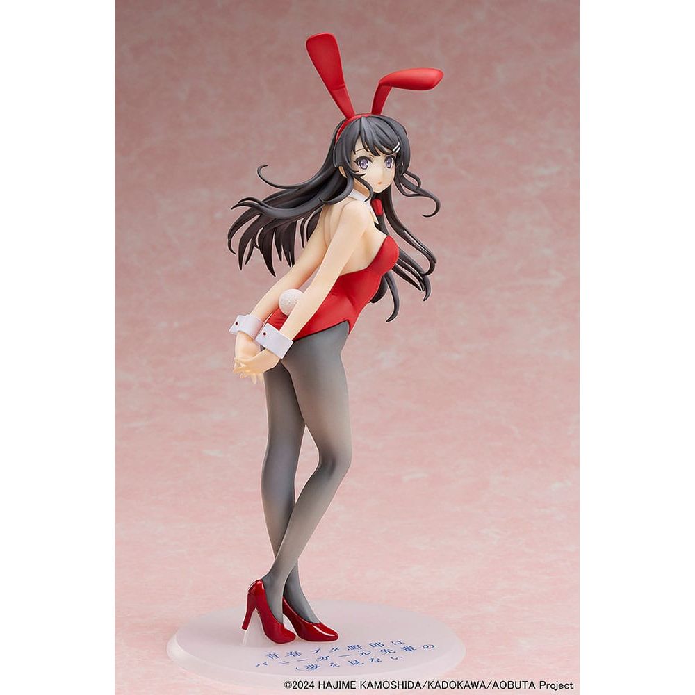 Rascal Does Not Dream of Bunny Girl Senpai Statue 1/7 Mai Sakurajima Red Bunny Girl Ver. 27 cm - The Happy Toy Store