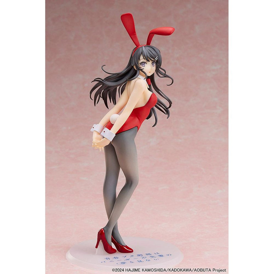 Rascal Does Not Dream of Bunny Girl Senpai Statue 1/7 Mai Sakurajima Red Bunny Girl Ver. 27 cm - The Happy Toy Store