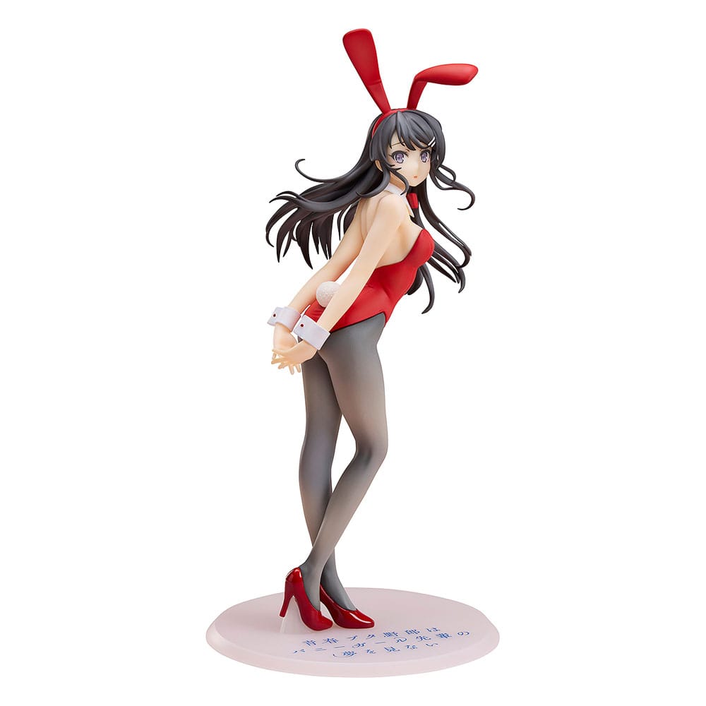 Rascal Does Not Dream of Bunny Girl Senpai Statue 1/7 Mai Sakurajima Red Bunny Girl Ver. 27 cm - The Happy Toy Store