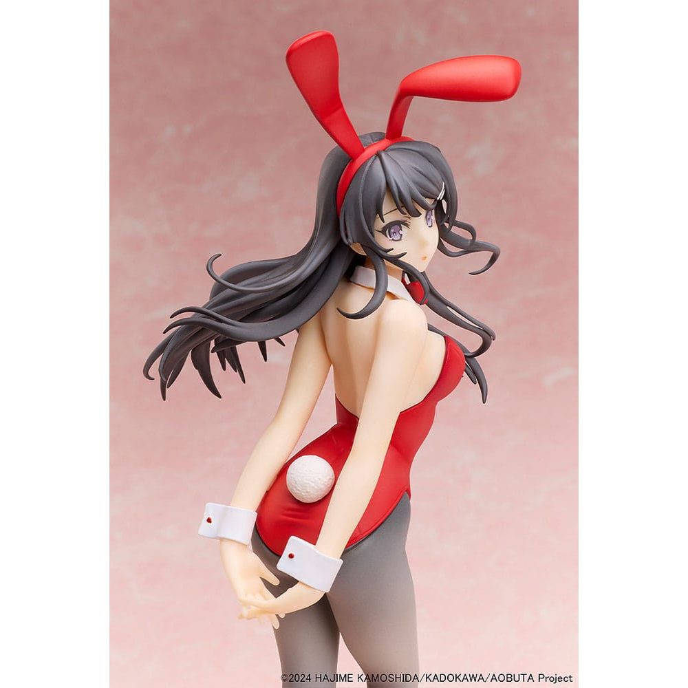 Rascal Does Not Dream of Bunny Girl Senpai Statue 1/7 Mai Sakurajima Red Bunny Girl Ver. 27 cm - The Happy Toy Store