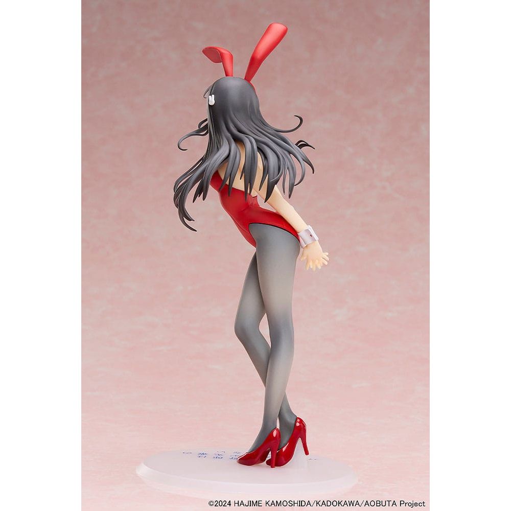 Rascal Does Not Dream of Bunny Girl Senpai Statue 1/7 Mai Sakurajima Red Bunny Girl Ver. 27 cm - The Happy Toy Store
